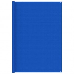 Alfombra para tienda de campaña azul 250x350 cm D