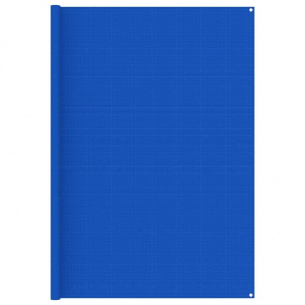 Alfombra para tienda de campaña azul 250x550 cm D
