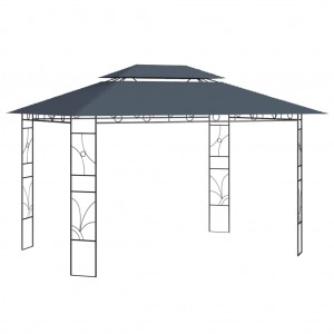 Cenoura cinzenta de antrasita 4x3x2,7 m 160 g/m2 D