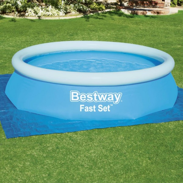 Bestway Cobertura de piso para piscina Flowclear 335x335 cm D