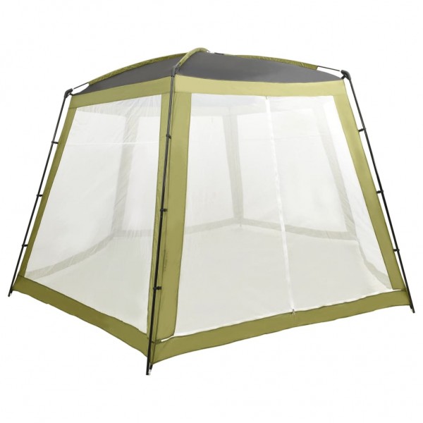 Tenda para piscina de tecido verde 500x433x250 cm D