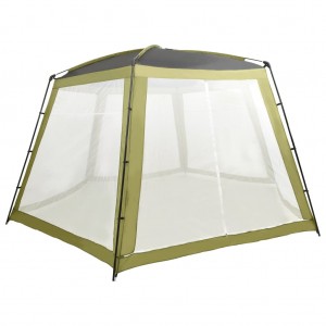 Carpa para piscina de tela verde 590x520x250 cm D