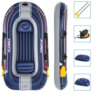 Bestway Set de botes infláveis Hydro-Force Treck x2 255x127 cm H