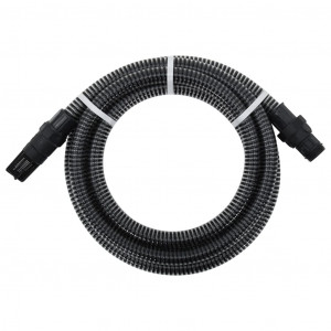 Manguera de succión con conectores de PVC PVC negro 26 mm 10m D