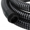 Manguera de succión con conectores de latón PVC negro 29 mm 15m 4