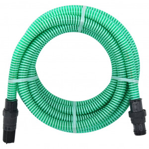 Manguera de succión con conectores de PVC PVC verde 26 mm 4 m D