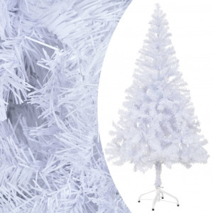 Árbol de Navidad artificial con soporte 230 ramas 120 cm D