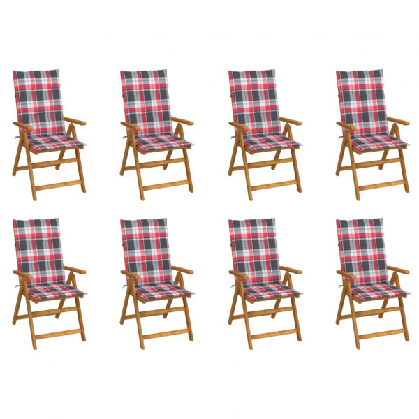 Cadeiras e almofadas de jardim D