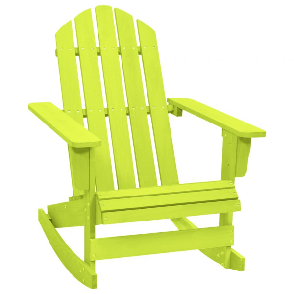 Adirondack cadeira de banho jardim madeira maciça abeto verde D